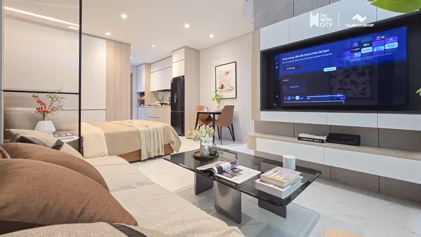 Căn hộ mẫu 1PN — nội thất An Cường