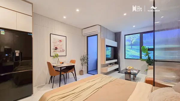 Căn hộ mẫu 1PN — nội thất An Cường