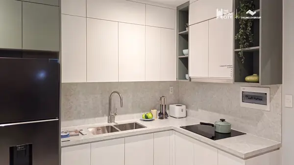 Căn hộ mẫu 1PN+ — nội thất An Cường