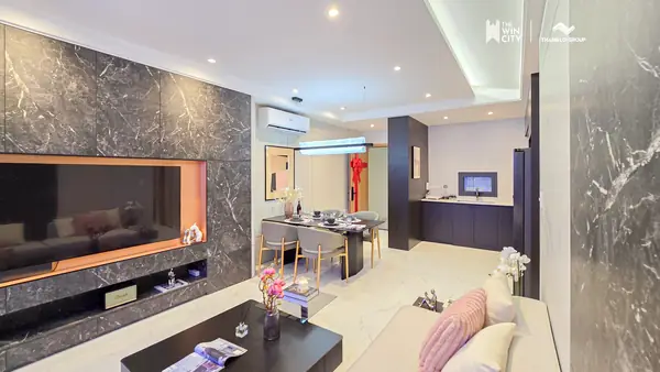 Căn hộ mẫu 3PN — nội thất An Cường