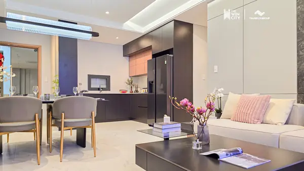 Căn hộ mẫu 3PN — nội thất An Cường