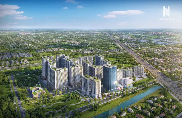 Phối cảnh tổng thể The Win City