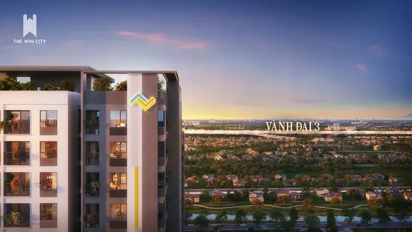 Vành đai 3 đoạn gần dự án — phối cảnh